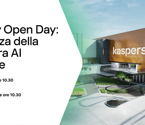 Open Day Kaspersky Innovazione senza confini con Kaspersky